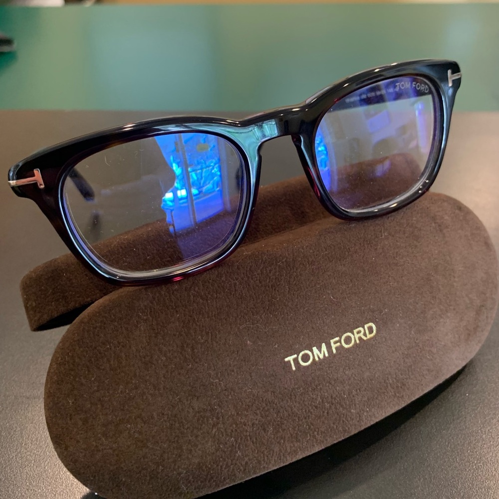Tom Ford Glossy Black Eyewear